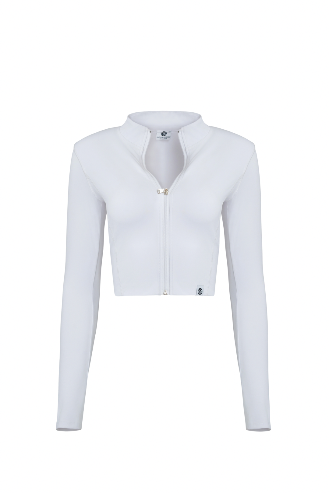 White Everday Zip-Up Jacket – Mossy Official