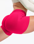 Berry Bloom V-Seam Sculpt Shorts