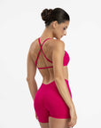 Berry Bloom Mossy Crossback Bra