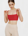 Mossy Official -Lift Line Bra Red