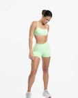 Mint Mossy Crossback Bra