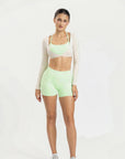 Off-White Sculpt Long Sleeve Shrug