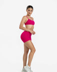 Berry Bloom Mossy Crossback Bra
