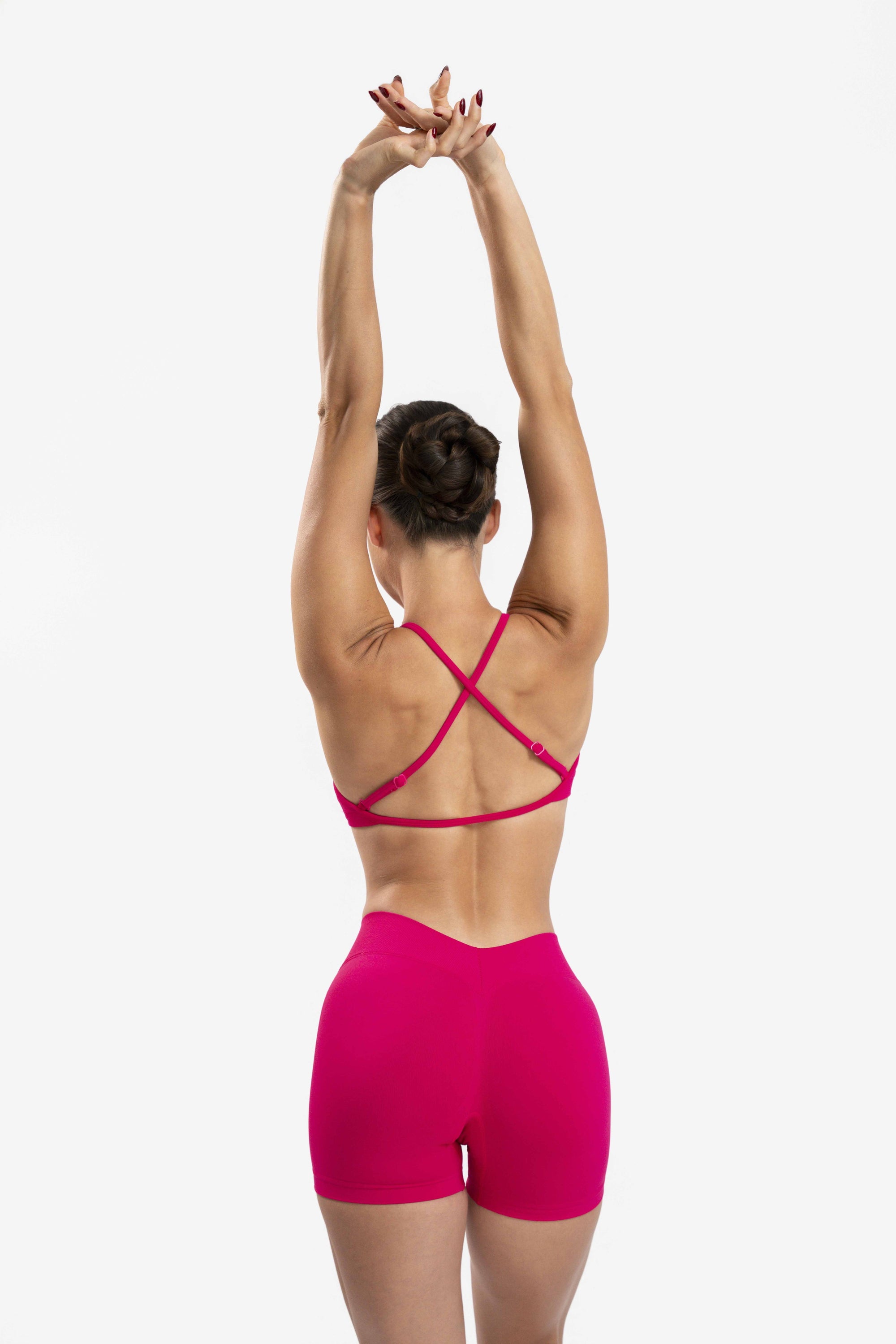 Berry Bloom Mossy Crossback Bra
