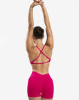 Berry Bloom Mossy Crossback Bra