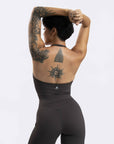 Rock Grey Mossy Halter Top