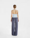 Mossy Official - The Wrap Top Baby Blue