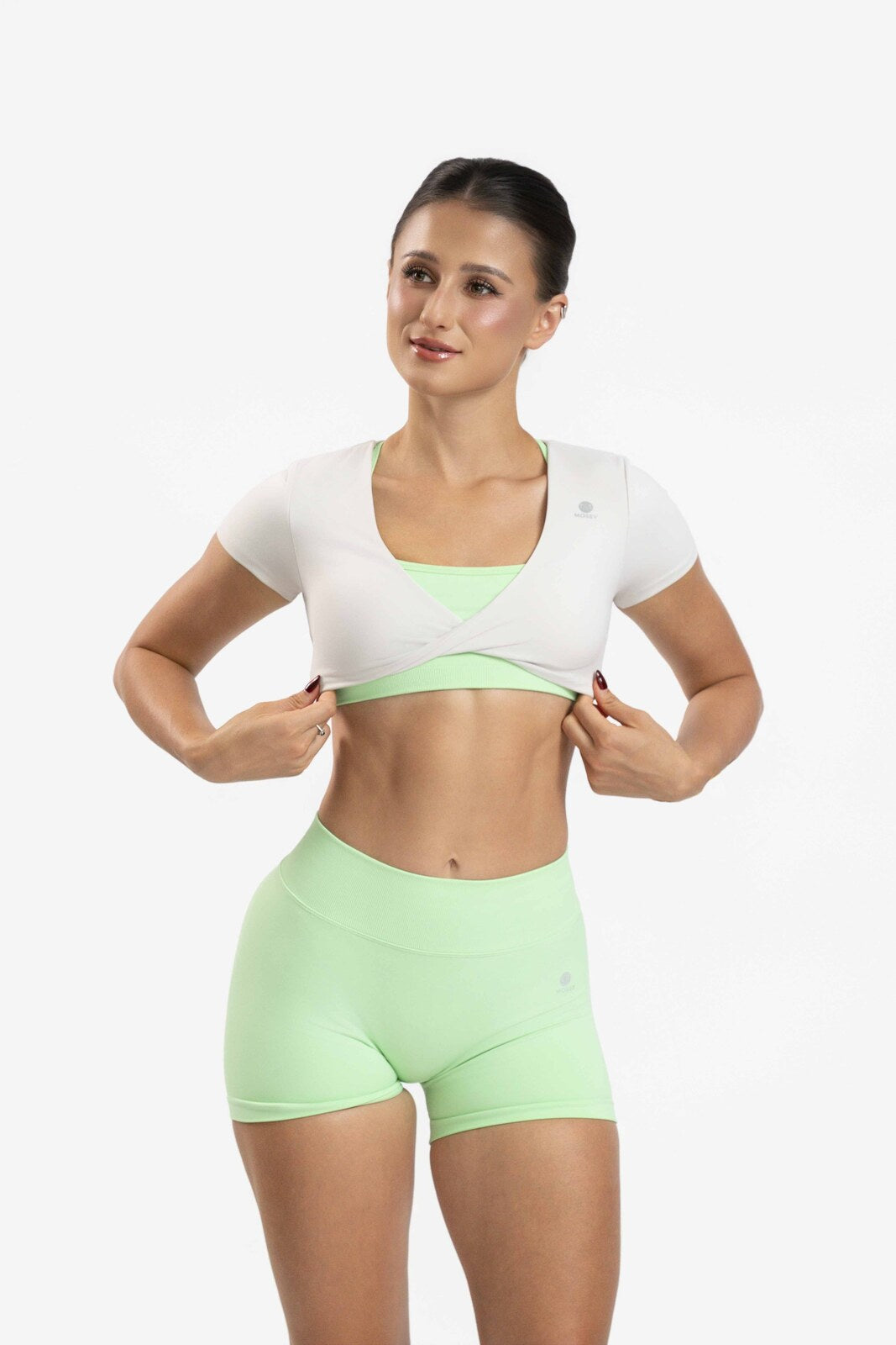 Off-White Ballet Crop Top